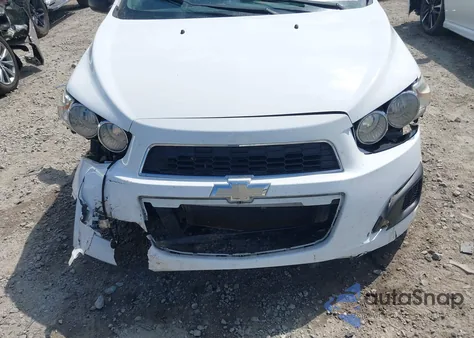 2016 Chevrolet Sonic Lt Auto из США, поврежденный, VIN 1G1JC6SH2G4106723